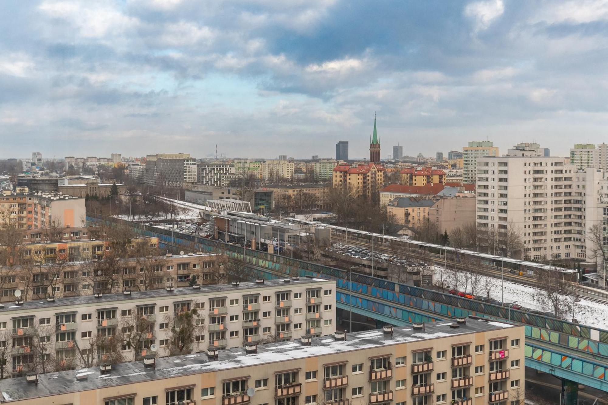 Apartamenty Wola Tower Warsaw Ngoại thất bức ảnh